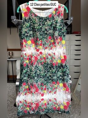 Cleo Petites floral print dress